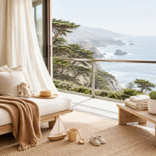 A relaxed Big Sur with kids itinerary for coastal hotel stays
