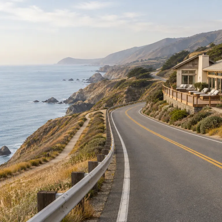 How far is Big Sur from San Francisco for a refined coastal stay
